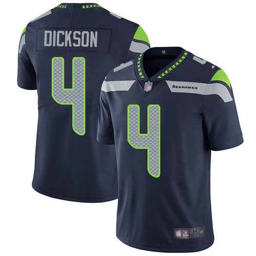 Seattle Seahawks Limited Navy Blue Men Michael Dickson Home Jersey NFL Football 4 Vapor Untouchable